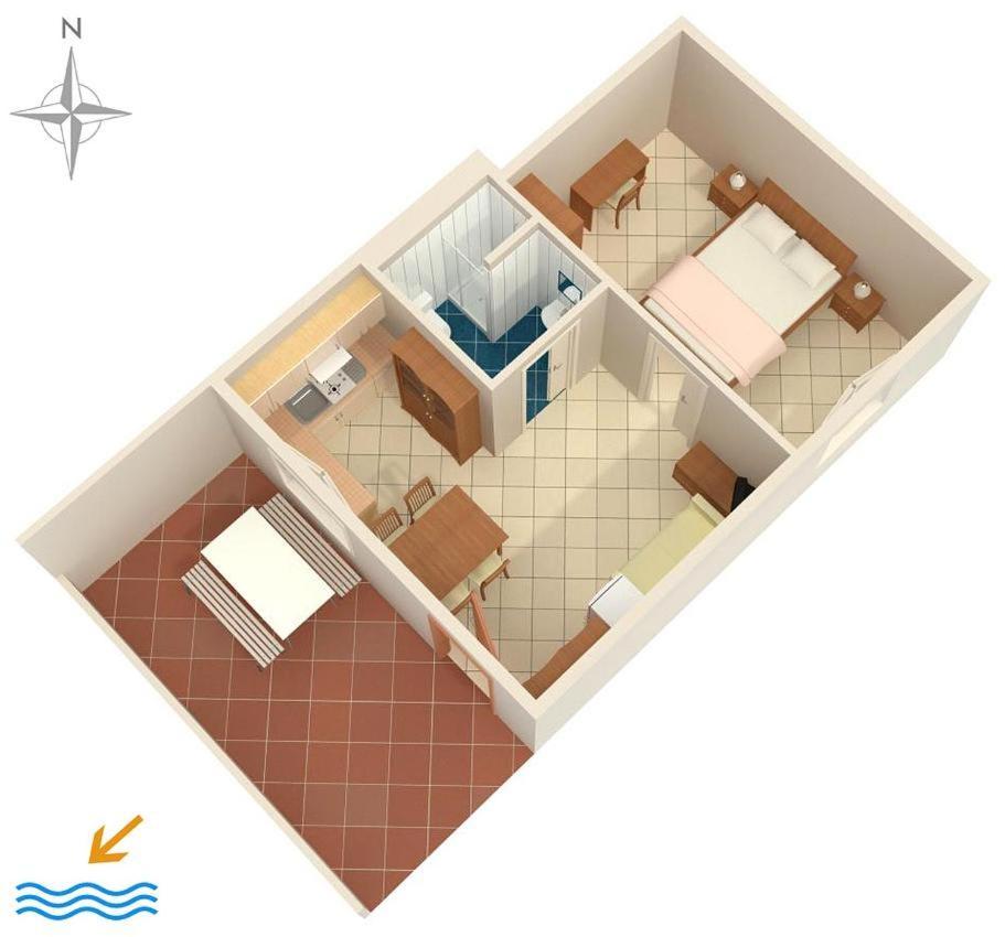 Apartments By The Sea Duga Luka - Prtlog, Labin - 3025 Exterior foto